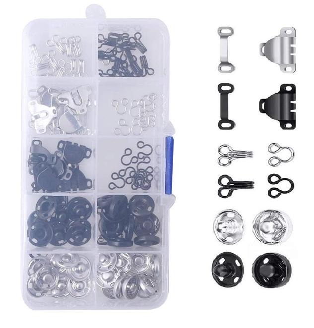 50 Pairs Hook and Eye Sewing Hook Sewing Button