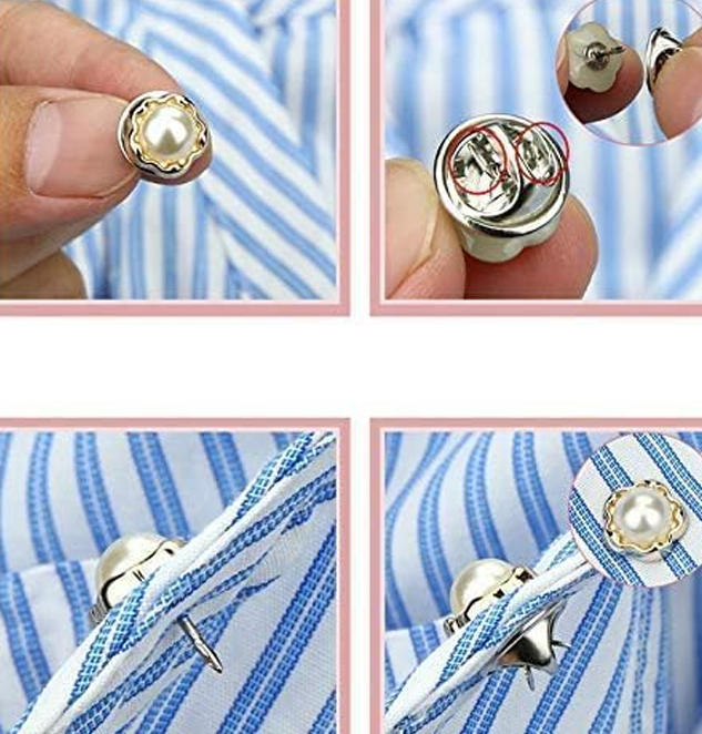 20 Pcs Women Decorative Shirt Buttons