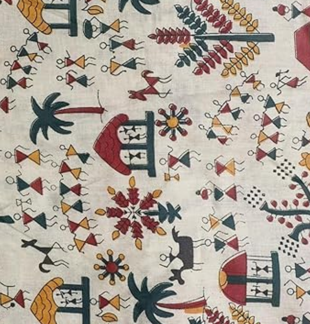Pure Cotton Printed Kurti Fabric