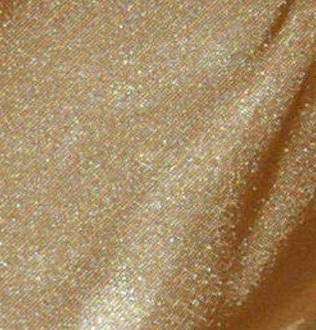 Antique Gold Silky Satin Dress Fabric Plain