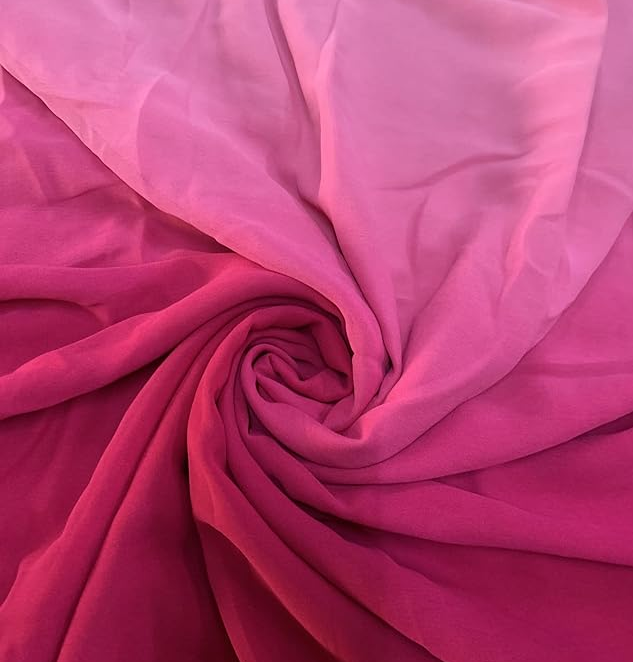 Shaded Georgette Fabric