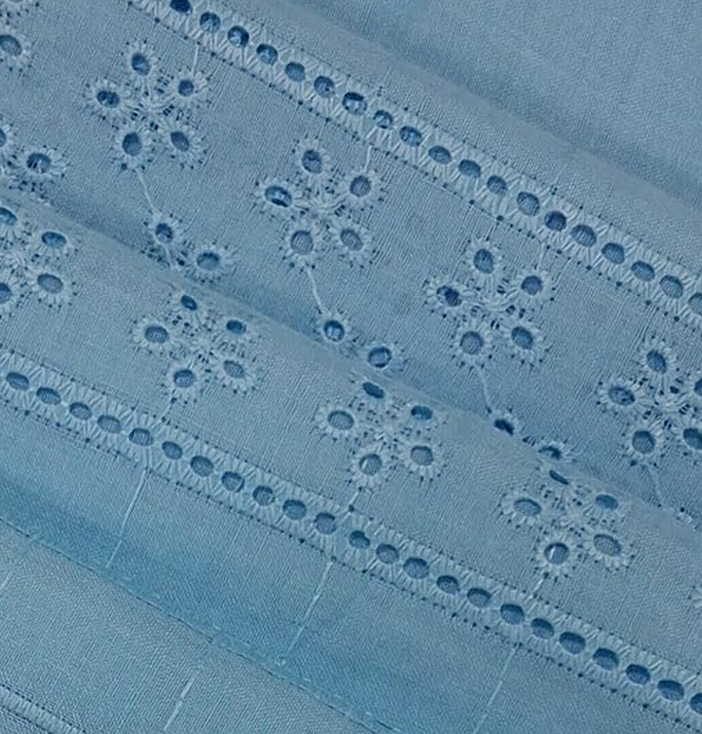 Embroidered Fabric for Apparel