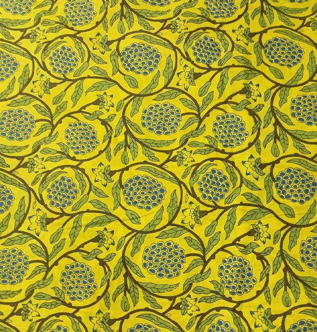 Pure Cotton Dress Making Fabric Material for Women Blouse, Plazzo, Kurti.