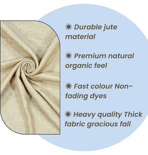 Natural Feel Fabric Beige Color, use for Making of Sofa Cover, Upholstery