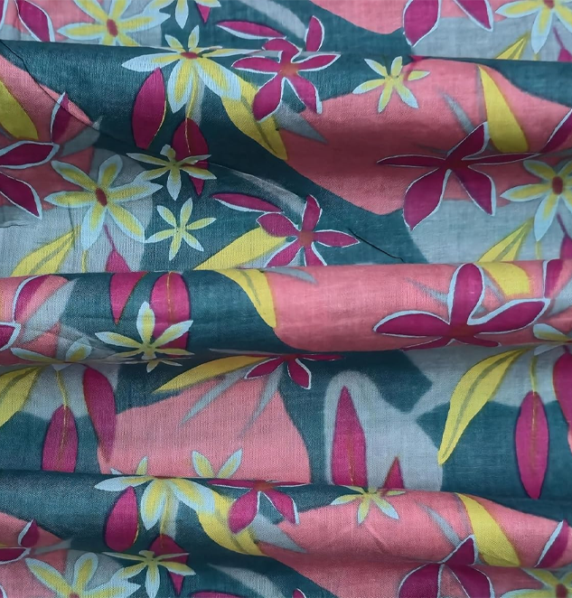Floral Printed Pure Cotton