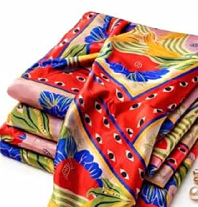 Pure Natural Crepe Digital Print Fabric