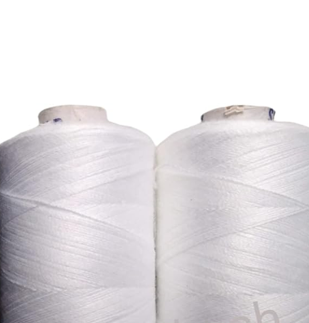 Black and White Sewing Threads for Machine and Hand Sewing Accessories