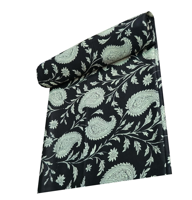 Floral Printed Pure Cotton Unstitched Dress Material, Sanganeri Fabric