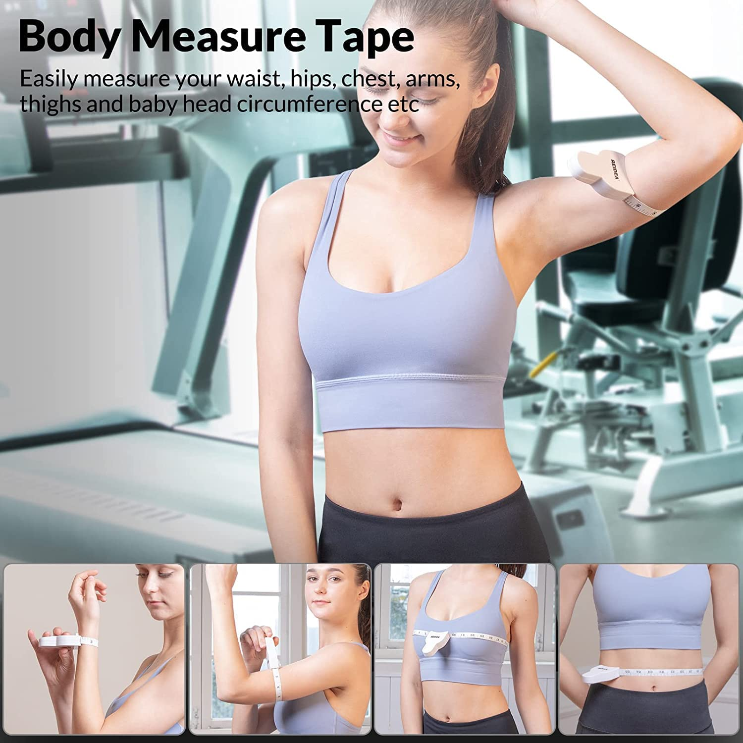 Body Measuring Tape - Retractable 150cm Inch