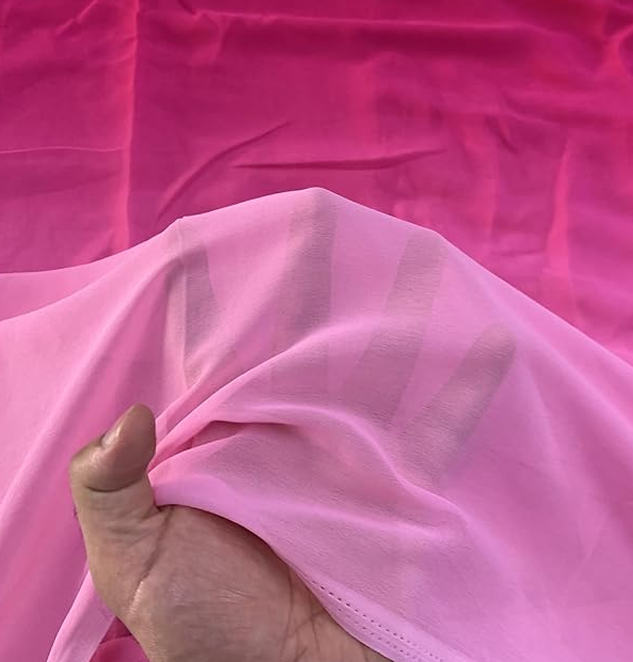 Shaded Georgette Fabric