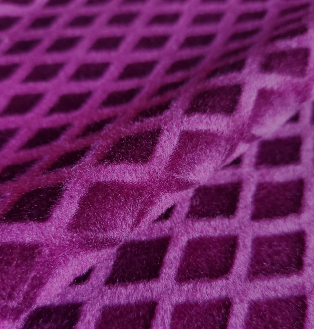 Embossed Velvet Fabric Material by Meter for Sofa, Curtains