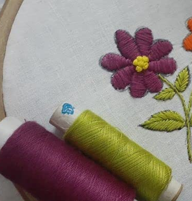 Cotton Threads For Fast Shade Spools For Machine Tailoring