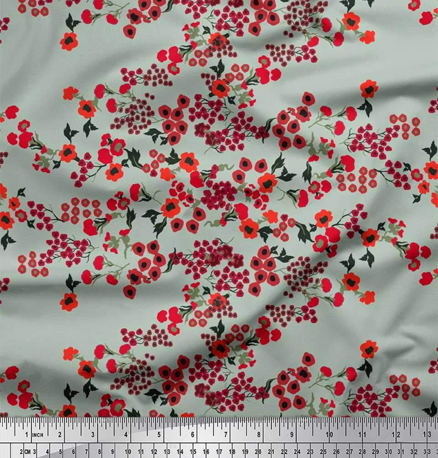Fabric Leaves Fabric Prints