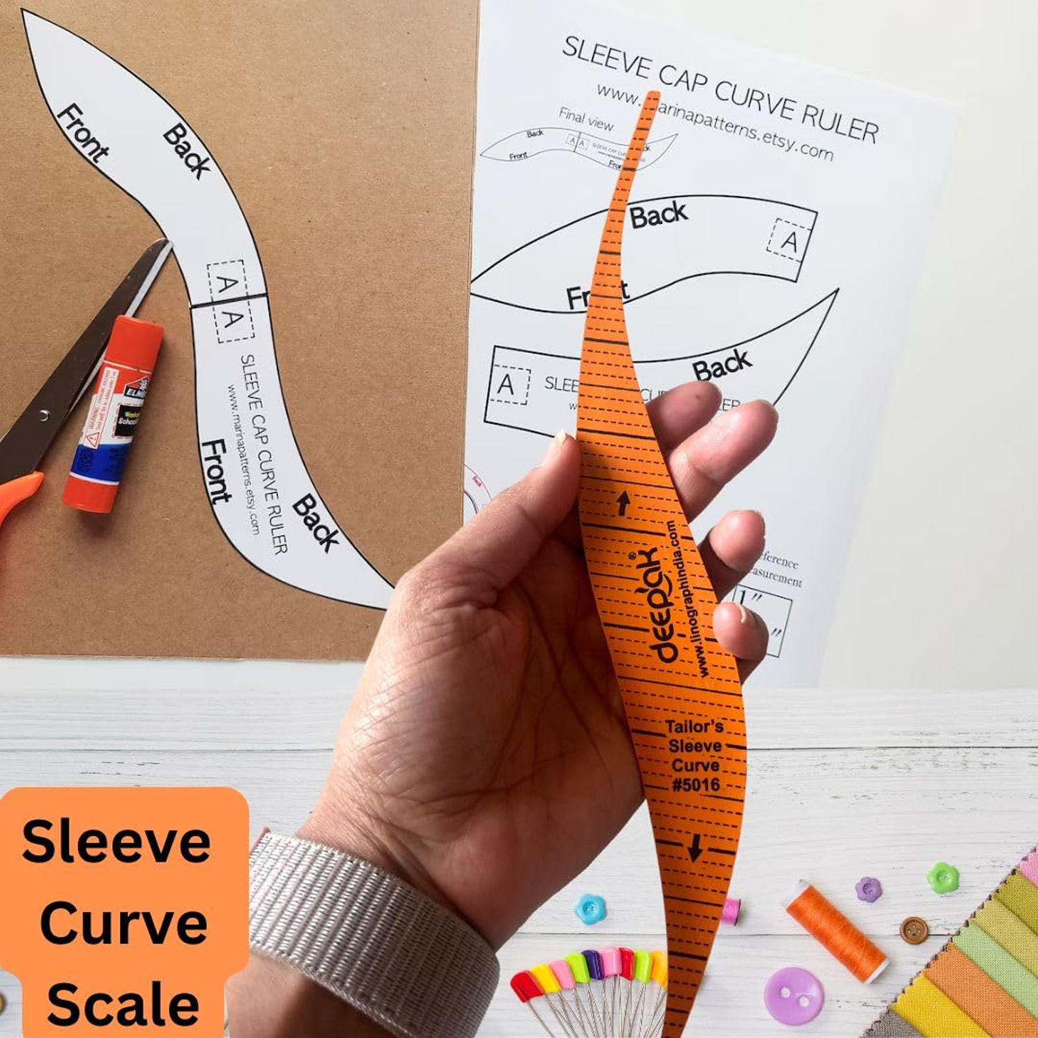 Sewing Pattern Making Ruler Set Tools and Accessories Tailor