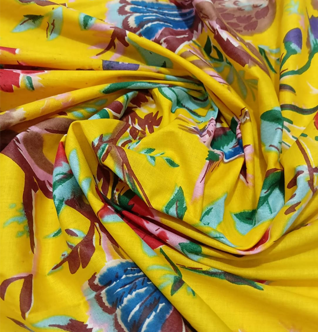 Doraya Pure Cotton Dress Making Fabric