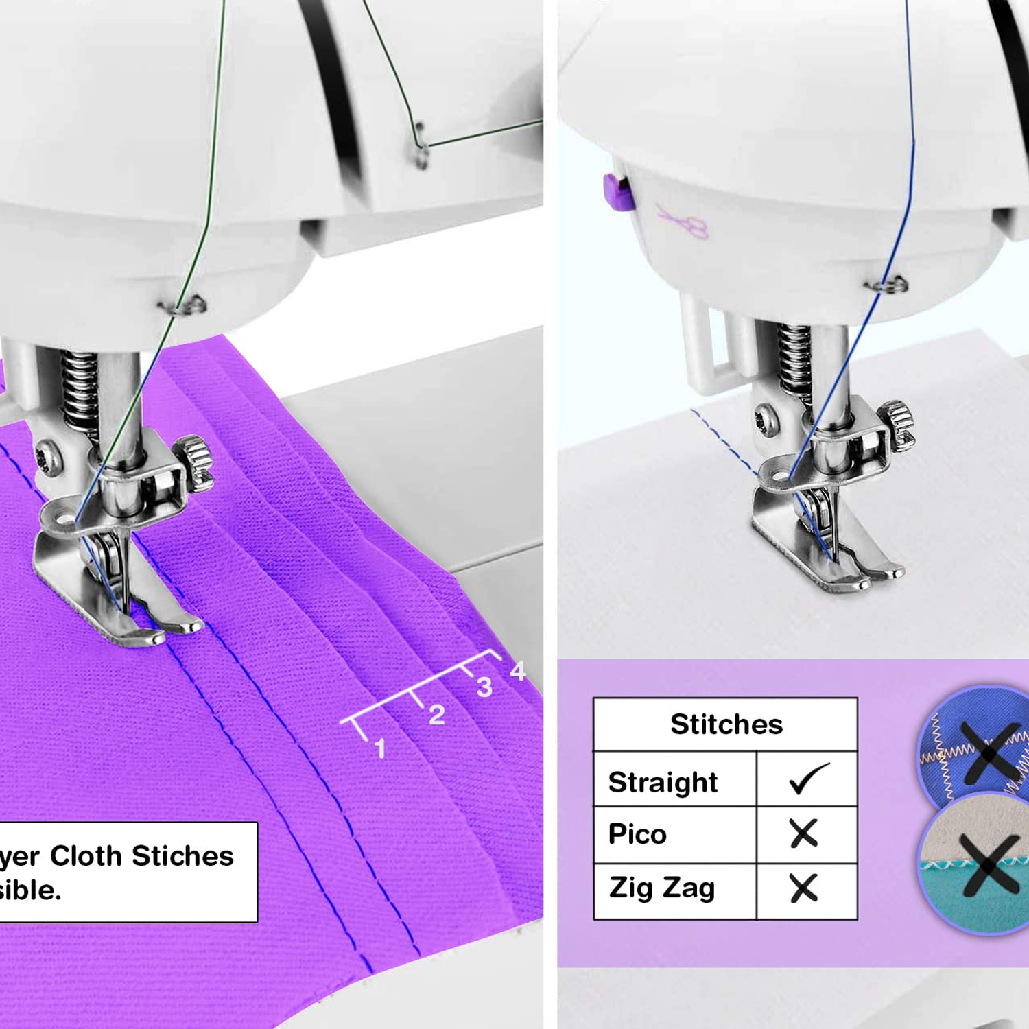 Sewing Machine with Table Set