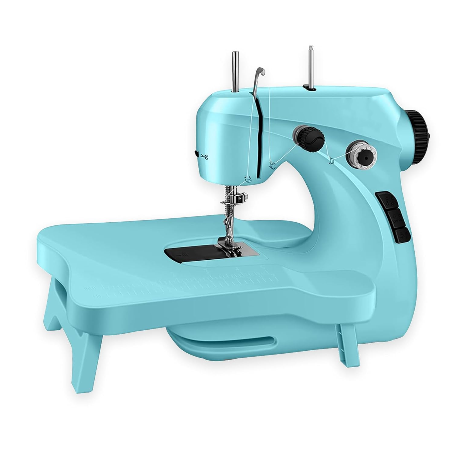 Mini Sewing Machine with Extension Table