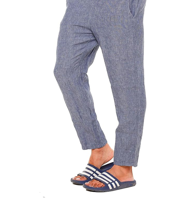 Linen Chambray Solid Plus Size