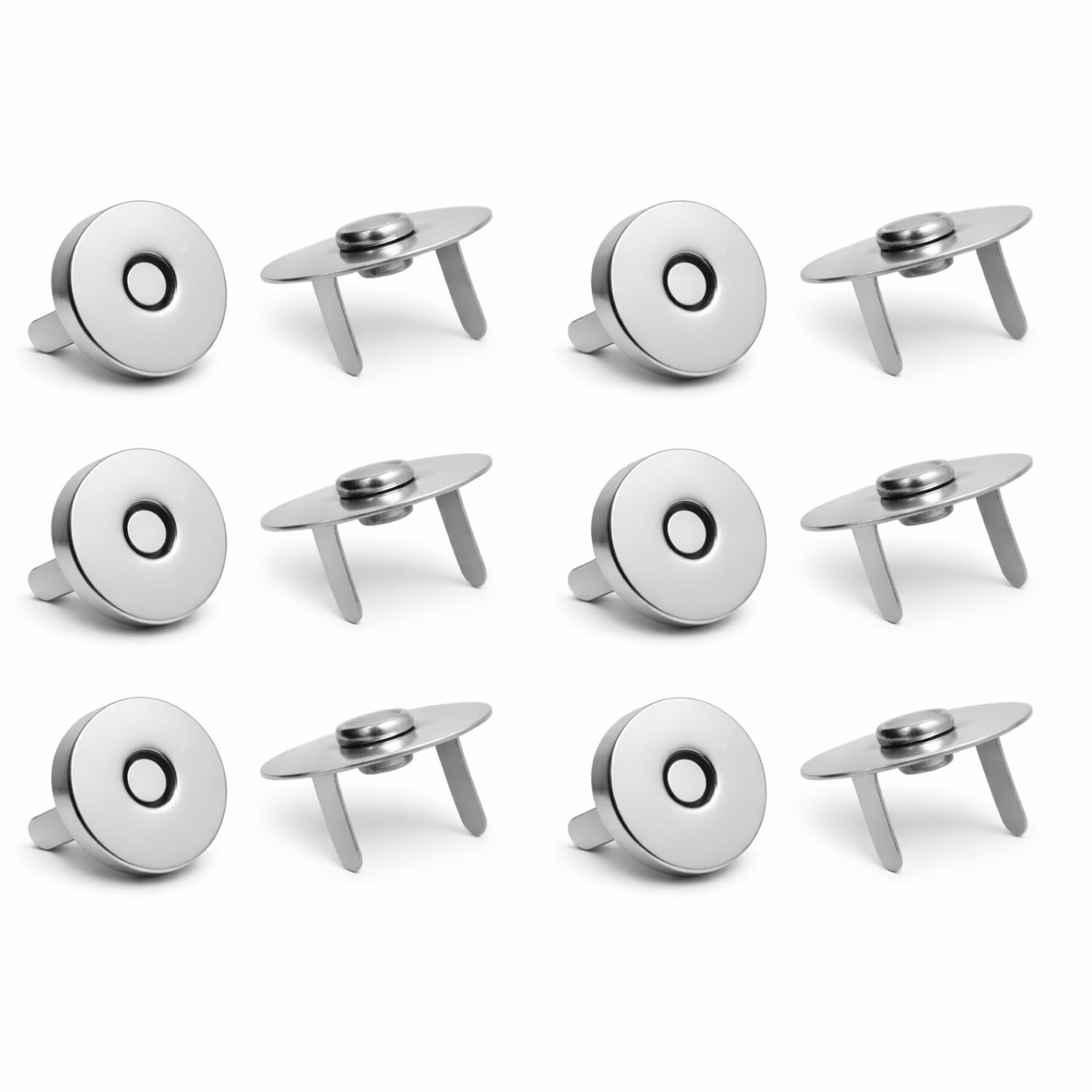 Euro Enterprise Silver Magnetic Button